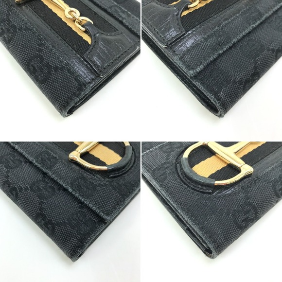 Gucci Tri fold Wallet Black - Picture 3 of 7